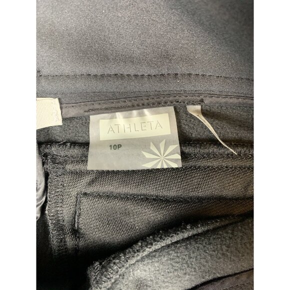 Athleta Women’s Size 10P Black Ski Snowboard Soft Shell Lined Pants - Picture 9 of 14